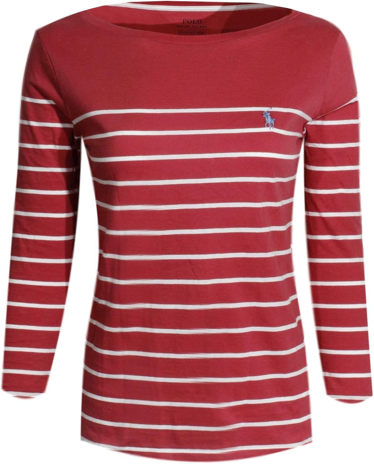 Polo Ralph Lauren Womens 3 4 Sleeve Boat Neck T Shirt At Amazon