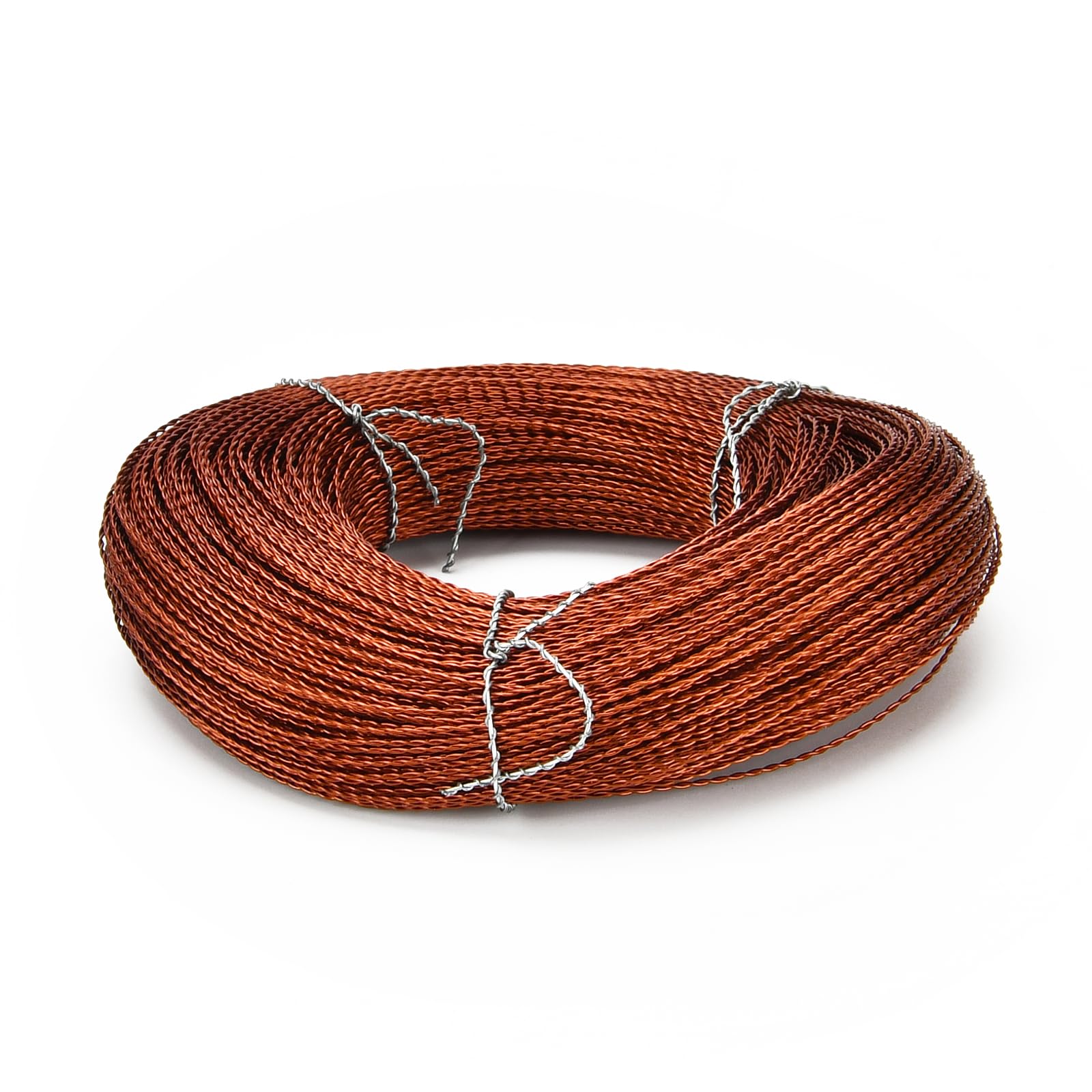 Photo 1 of 22 Gauge / 0.6mm Copper Wire 328Ft / 100M, Double Stranded Enameled Wire for Jewelry Making Bracelet Beading Craft, Lead Seals