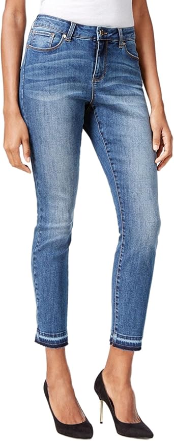 released hem skinny jeans