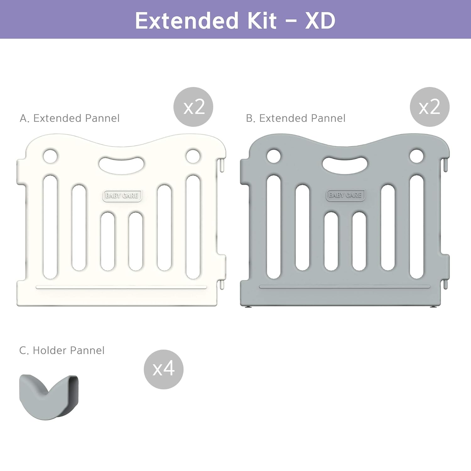 babycare funzone playpen grey