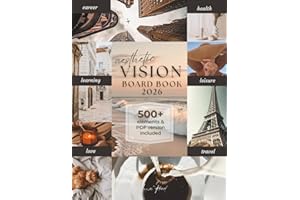 Aesthetic Vision Board Book