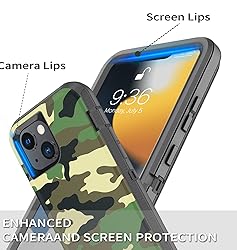 SZFIRSTEY Compatible with iPhone 13 Case, Drop