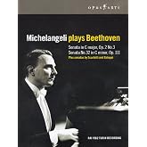 Michelangeli Plays Beethoven [DVD]