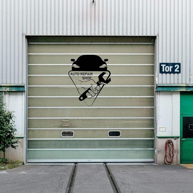 JXMN Moderno Taller de reparación de automóviles Etiqueta de la Pared