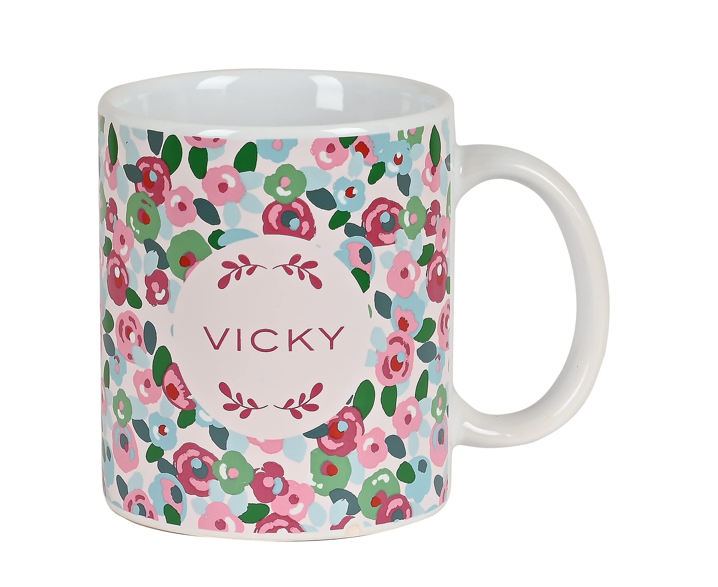 SAFTA VMB Rosebloom Large Ceramic Mug, 80 x 95 mm