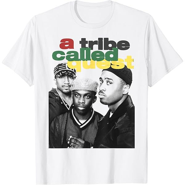 ✈ A TRIBE CALLED QUEST (DEPLETED) Tシャツ Amazon.com: A Tribe Called Quest Men's Group Shot Slim-Fit T
