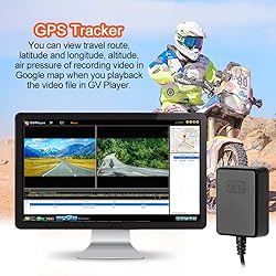 VSYSTO WiFi Motorcycle Dash Cam, Tire Pressure