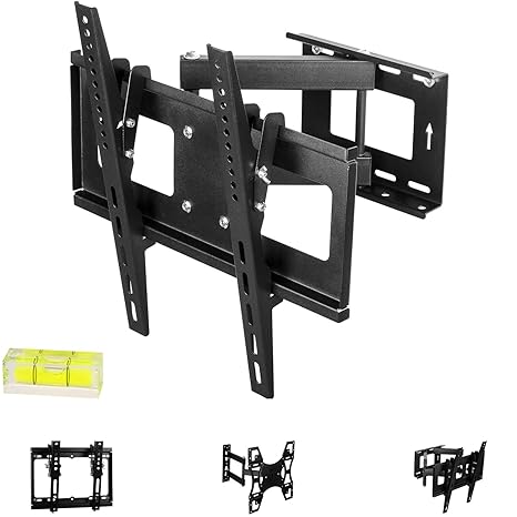 MOUNTY TV Wandhalterung MY155, 11 Modelle, schwenkbar, neigbar, ausziehbar, universal, TÜV SÜD GS, max VESA 400x400mm, 10 Jah