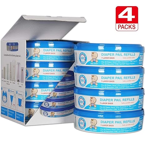 diaper genie refill 4 pack