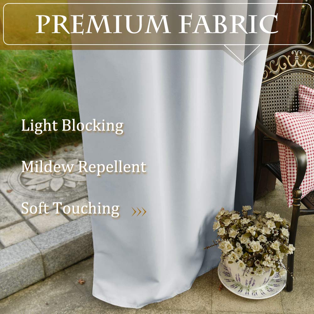 Cortinas de exterior Telas Termicas Aislantes Impermeable/Separadores