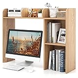 Tangkula Desktop Bookshelf, Countertop Storage