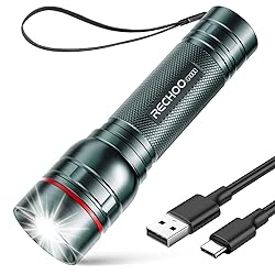 Rechargeable Flashlights High Lumens, G1000 Super