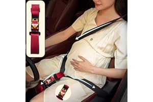 EIW Pregnancy Seatbelt Hook, Pregnancy Seat Cover Adjuster for Expectant Mothers, Protect Belly