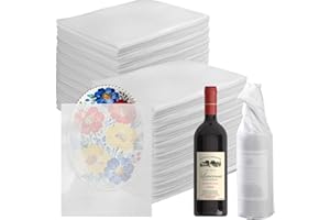 AYAYGD 100 Pack Dish Packing Supplies for Moving, 12x16 Inch Cushion Foam Pouch for Fragile Items, Large Foam Pouches Protecting Mugs, Cups, Glass Frames,China and dishes, Moving Supplies for Dishes