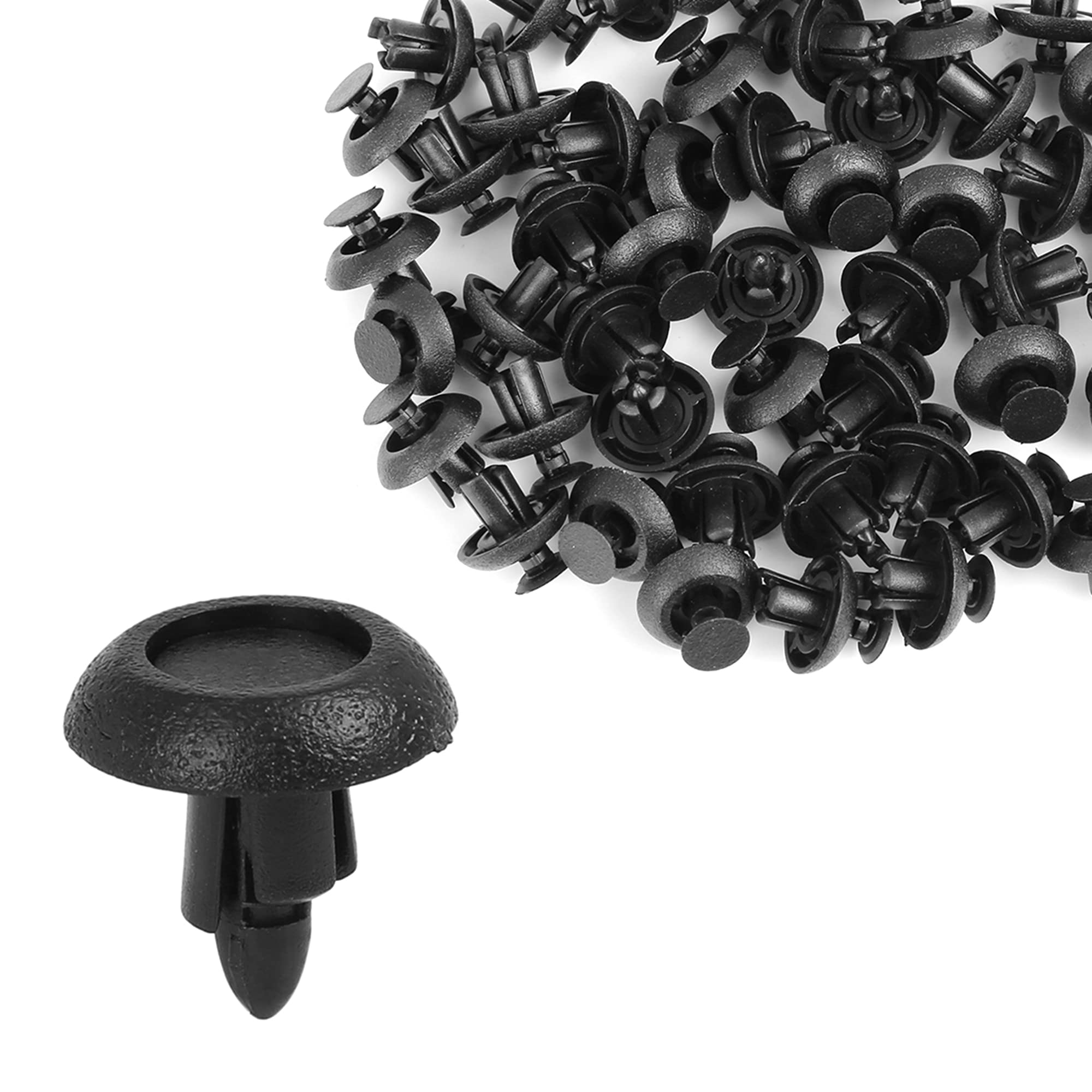 X AUTOHAUX 50pcs Car Bumper Engine Cover Grille Push Retainer Clips 90467-07211