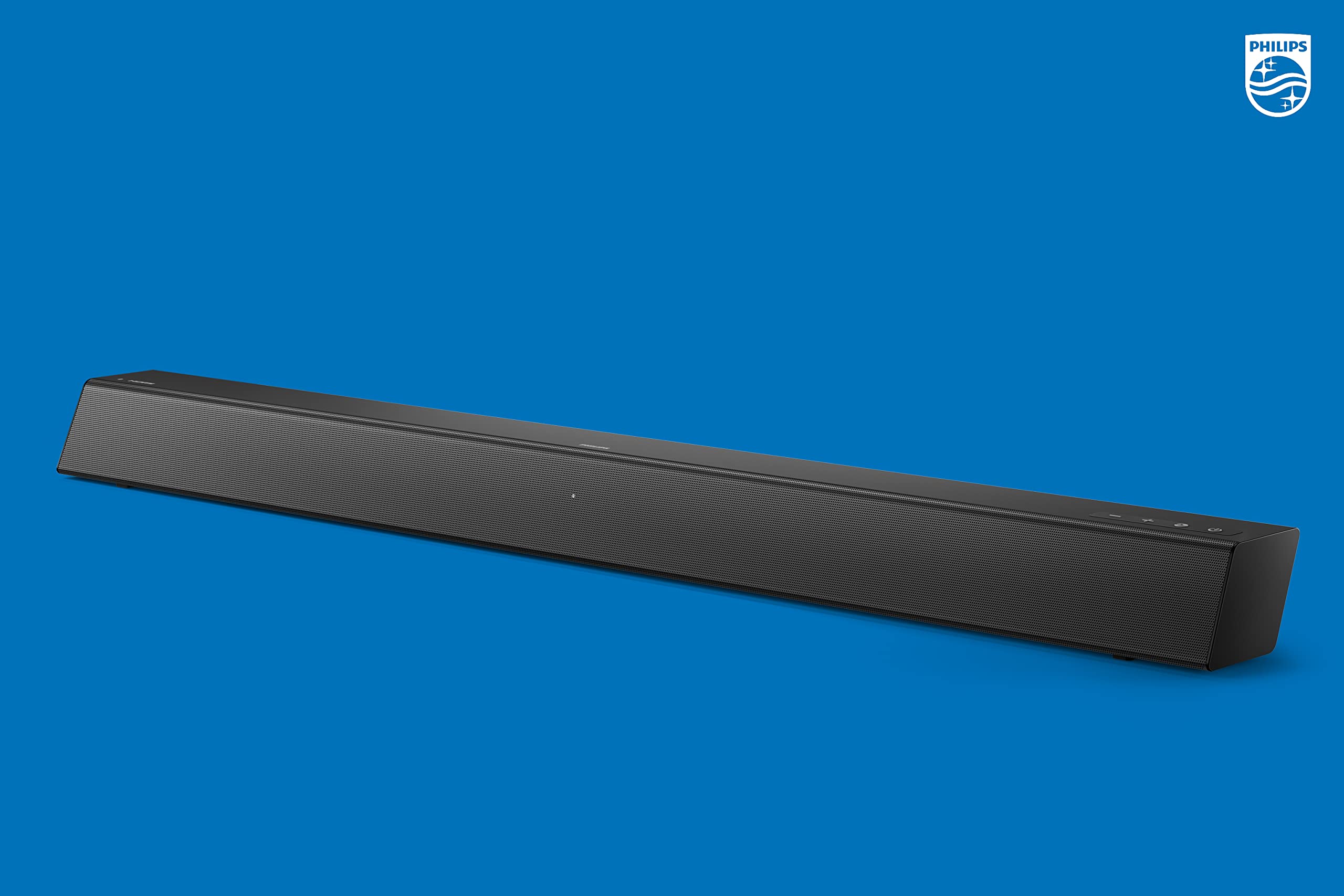 PHILIPS B5106 2.0-Channel Soundbar with HDMI ARC Support, Roku TV Ready, Black