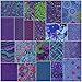 Free Spirit Fabrics Kaffe Fassett Collective Peacock Ten Inch Charm Pack 42 Fabrics