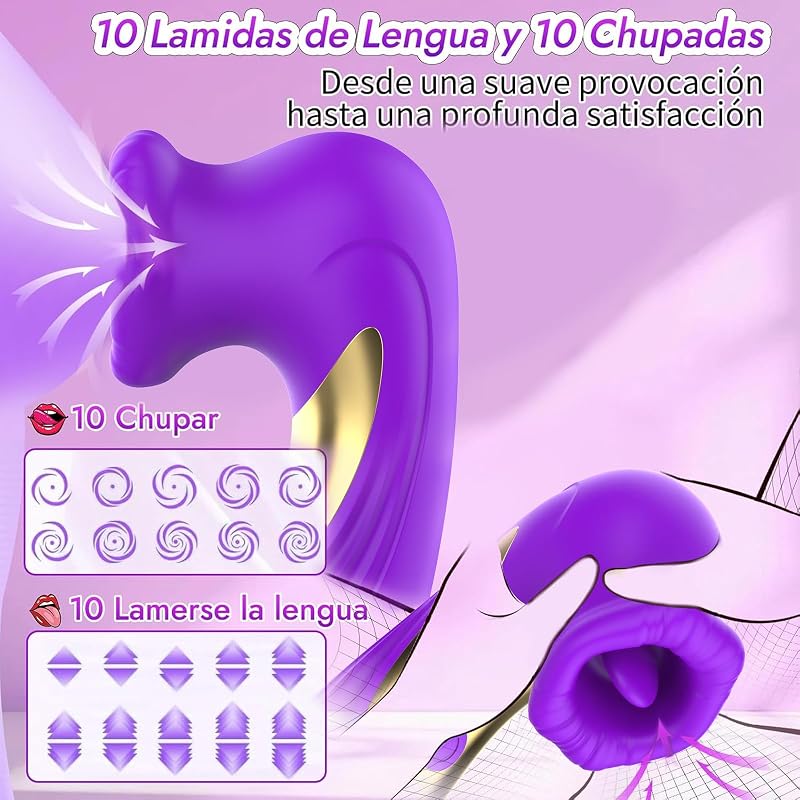 Vibrador Mulher Brinquedos Eróticos Sexo Casal, 10 Modos Pro 2 Feminino Ponto G Suctor de Clitóris. Vibração Feminina Vibrador Clitoral — foto 2 de 7