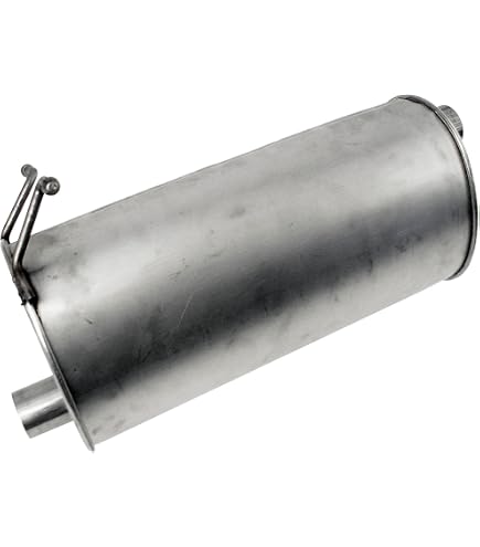 Walker Quiet-Flow SS 22105 Direct Fit Stainless Steel Exhaust Muffler For Chevrolet Impala - 2 Inch Inlet/Outlet