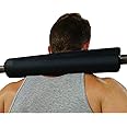 Dark Iron Fitness Barbell Pad - 15-inch, Extra Thick, Padded Cushion for Squat, Hip Thrust, Weight Training and Lunge Exercis