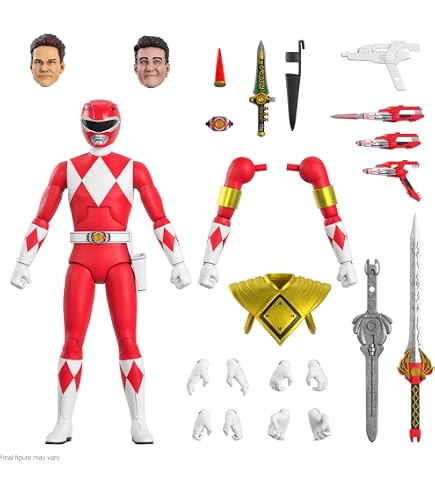 Super7 Mighty Morphin Power Rangers Dragonzord (Clear) 11 in Super