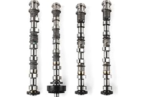 DAYSYORE Engine Camshafts Set 5184377AG 5184378AG 5184379AG 5184380AG Fits for 2011-2018 Jeep-Grand Cherokee Wrangler,for Chrysler-200 300,for Dodge-Journey Durango Charger 3.6L Exhaust Intake Camshafts