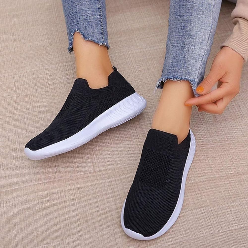 womens slip on sneakers no back