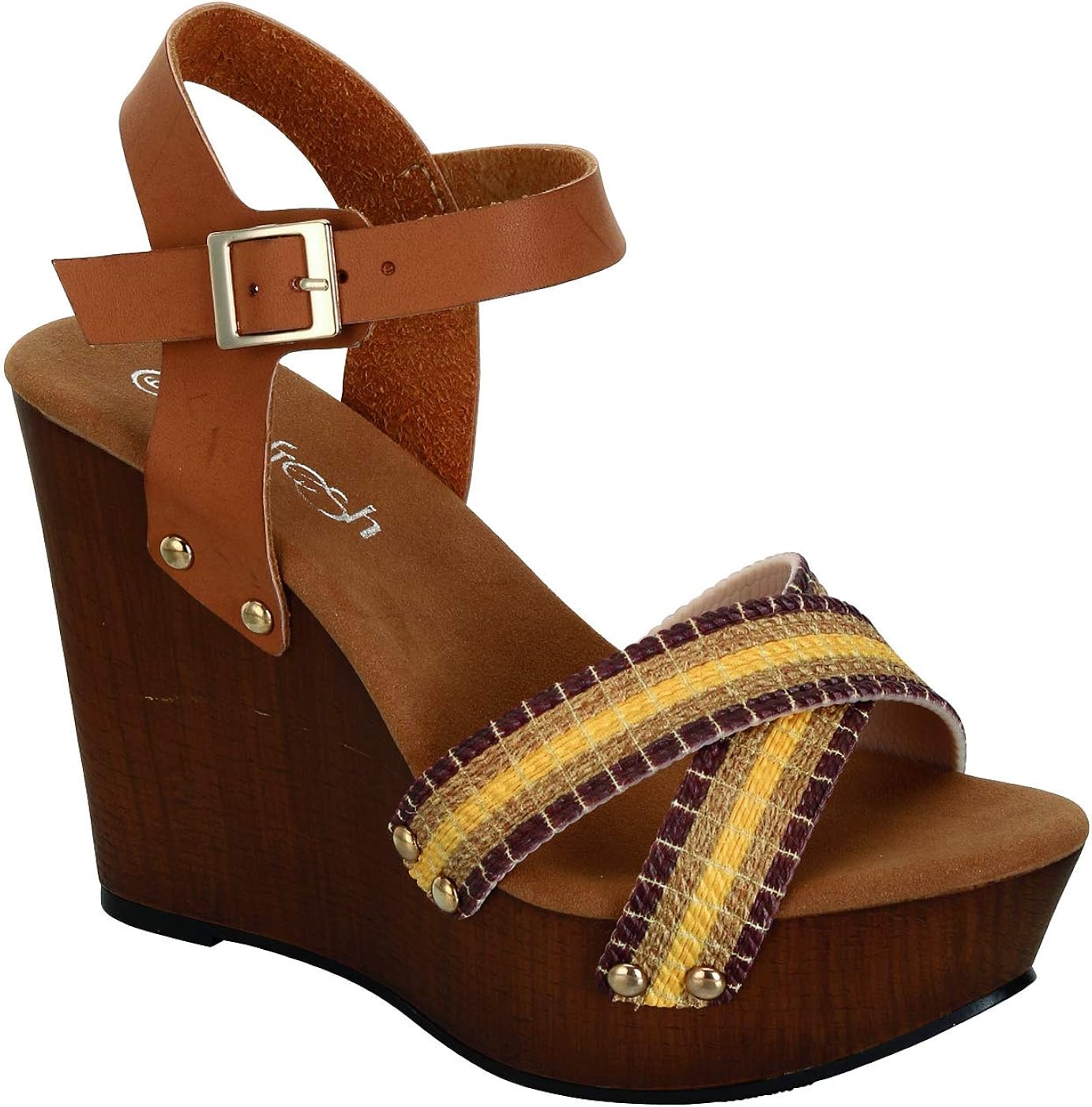 denim platform shoes