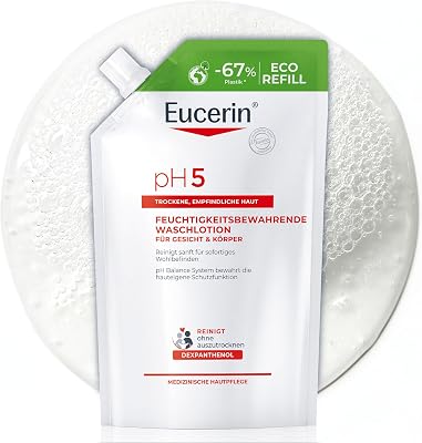 pH5 Feuchtigkeitsbewahrende Waschlotion Nachfüllbeutel 400 ml