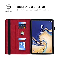 Galaxy Tab S4 10.5 2018 Case, RASUNE PU Leather