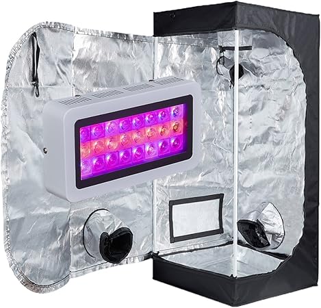 Amazon Com Topolite Grow Tent Kit 300w Full Spectrum Led Grow
