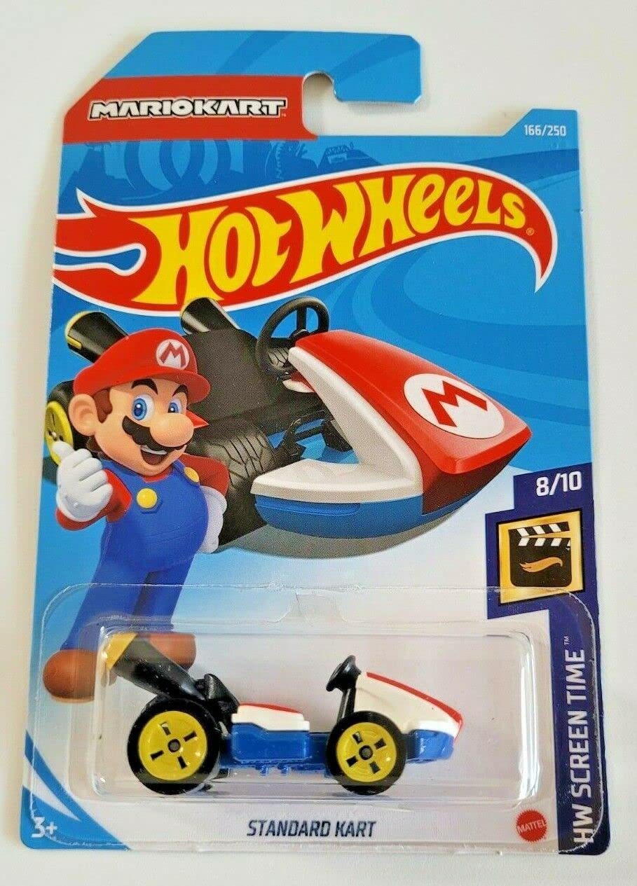 Hot Wheels 2021 MarioKart Standar Kart 166/250 (Long Card)