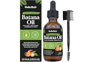 DOLAHAIR Batana Oil for Hair Growth Organics Pure Batana Hair Oil 100% Natural Batana Oil Nourishes Damaged Hair Natural Hair Growth Oil and Conditioner Batana Hair Oil 2.02 Fl Oz