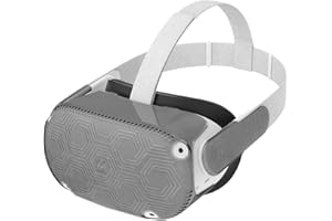 AMVR VR Headset Protective Shell, Light & Durable Front Face Cover for Oculus Quest 2 Accessories, Preventing Collisions and 