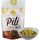 Divine Organics Pili Nuts With Turmeric, Black Pepper, Ginger, and Garlic - 5 Ounces