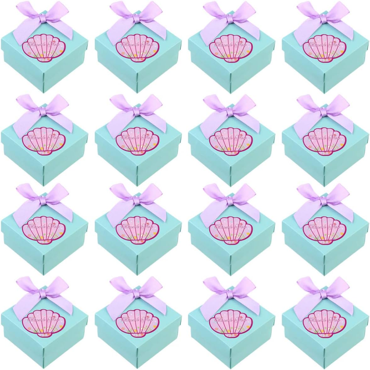 Hemoton - Cajas bomboneras de boda, 20 unidades, cajas de regalo para