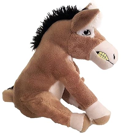 HT TOYS The Wonky Donkey Plush Soft Toy(16cm, Multicolour)