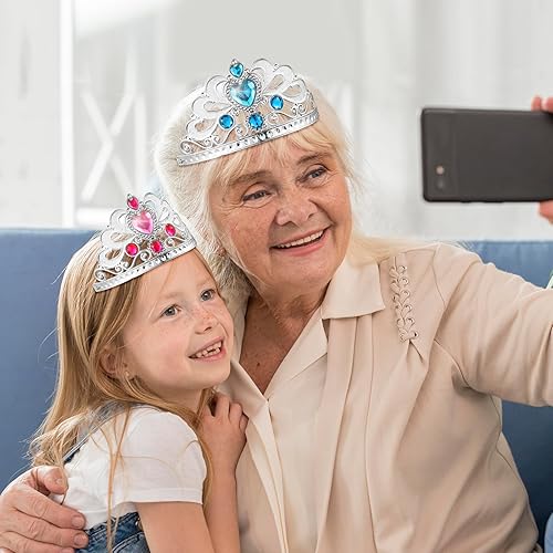 Princess Dress Up Shoes Set Girls Role Play Shoes Pretend Jewelry Toys