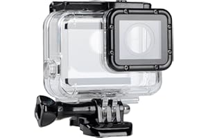 Suptig Replacement Waterproof Case Protective Housing Compatible for GoPro Hero 7 Black Hero 6 Hero 5 Underwater Use - Water Resistant up to 147ft (45m)