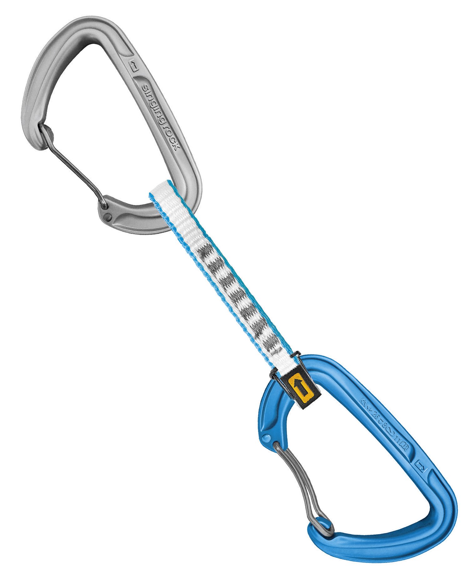 Singing Rock EXPRESS COLT MIX Accessories, Adult Unisex, Multicolor (Gold/Grey), One Size