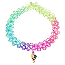BodyJ4You 2PC Tattoo Choker Necklace - 90s Choker