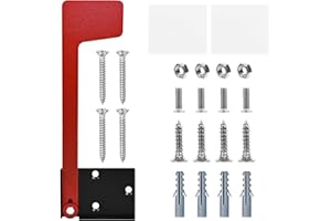 GAQWOK Mailbox Flag Replacement Kit - Galvanized Steel Flag Holder for Mailbox Door, Two-Way Installation for Wood, Wall, Metal or Stone Mailboxes