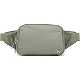 Pander Belt Bag Large 2L, Nylon Fanny Pack Purse for Women and Men with Adjustable Strap