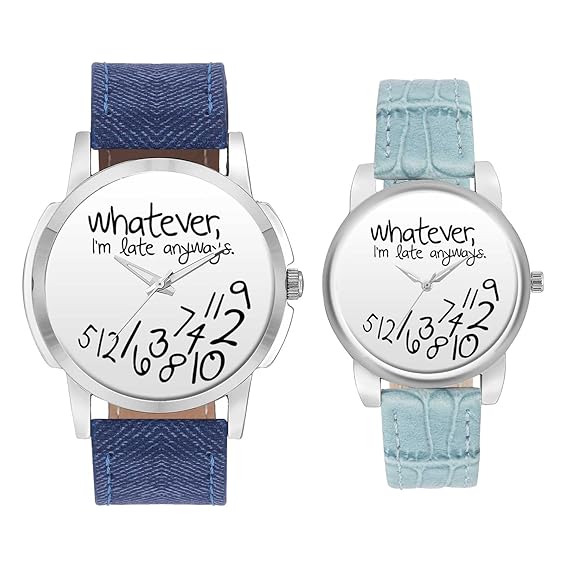 Bigowl Analogue Round White Dial Watch For Men & Women_200Co20-Blu-Tea