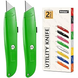 DIYSELF Utility Knife, 20 Pack Heavy Duty Box