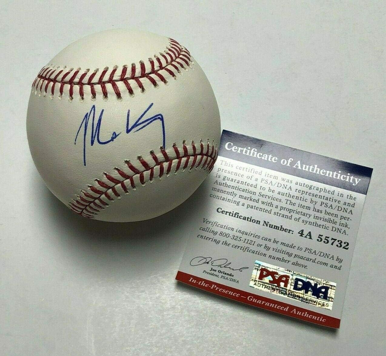 matt kemp autographed baseball