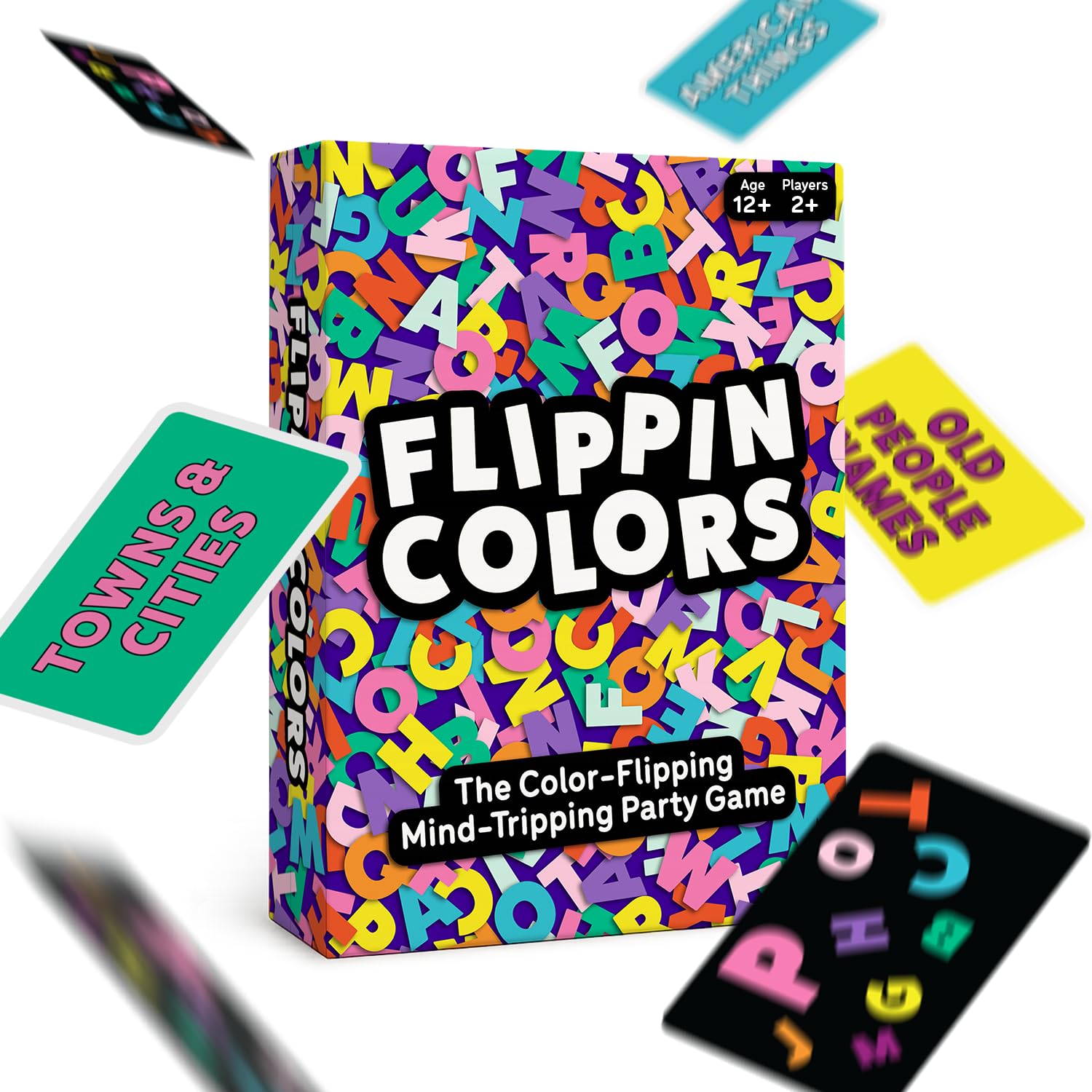 Lucky Egg Flippin’ Colors – Fast-Paced Family Games for Kids and Adults | 150 Cards & Gameboard | Hilarious Party Games of Quick Thinking & Shouting | Fun Board Games for Family Game Night, Ages 12+