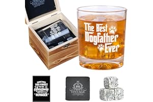 ITHMAHCO Dog Dad Gifts For Men, The Dog Father Whiskey Glasses For Men, Dog Dad Father Day Gift,Father Day Gifts From Dog, Dog Dad Gifts,Dog Dad Gifts For Men Fathers Day,Best Dog Dad Gifts,Dog Dad To Be Gifts
