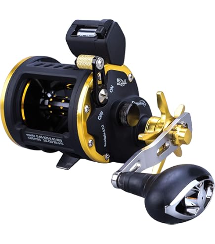 Yoyito Aluminum Hand Line Reel Pocket/Travel Fishing Kit (Gold Reel / 20 Lb Clear Line), Spinning Combos - Canada