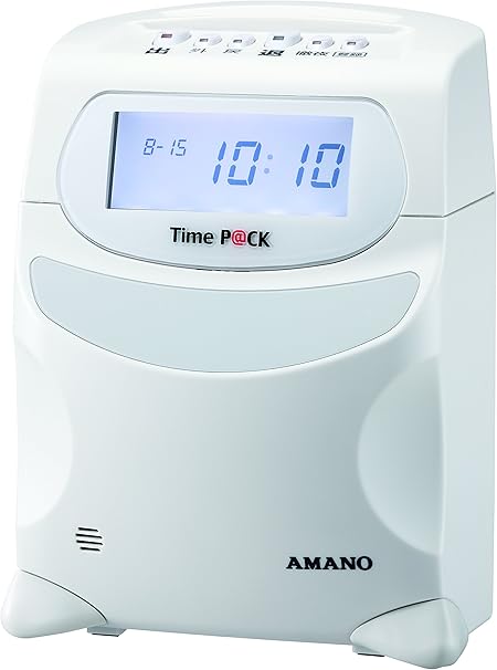 Amazon アマノ 勤怠管理ソフト付タイムレコーダー Timepack3 100 タイムカード本体 文房具 オフィス用品